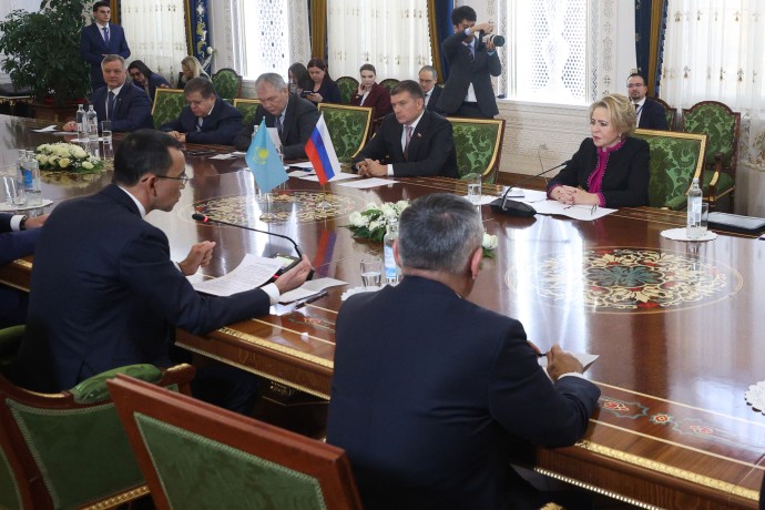 Матвиенко предложила расширить сотрудничество регионов России и Казахстана Матвиенко предложила расширить сотрудничество регионов России и Казахстана