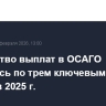 Количество выплат в ОСАГО снизилось по трем ключевым видам рисков в 2025 г.
