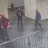 В Москве задержали мужчину, избившего пассажира метро