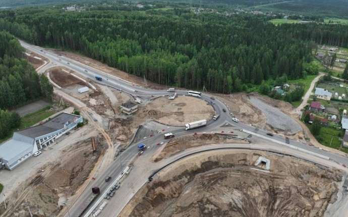 Подрядчик рассказал о ходе реконструкции трассы Кунгур – Соликамск Подрядчик рассказал о ходе реконструкции трассы Кунгур – Соликамск