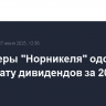 Акционеры "Норникеля" одобрили невыплату дивидендов за 2024 год