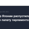 Премьер Японии распустила нижнюю палату парламента