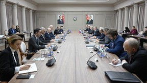 Алексей Оверчук встретился с Заместителем Премьер-министра Азербайджанской Республики Шахином Мустафаевым