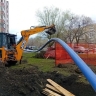 На северо-востоке Саранска начался монтаж трубопровода методом горизонтального направленного бурения