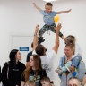 160 малышей стали участниками XIII Чемпионата Сахалинской детсадовской семейной лиги "Хоккей в Валенках — 2025"