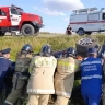 В башкирском Сибае автомобиль опрокинулся на крышу