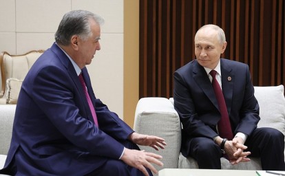 Встреча с Президентом Таджикистана Эмомали Рахмоном