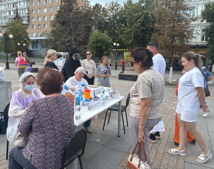 На Фонтанной площади в Пензе у четырех человек обнаружили гепатит C