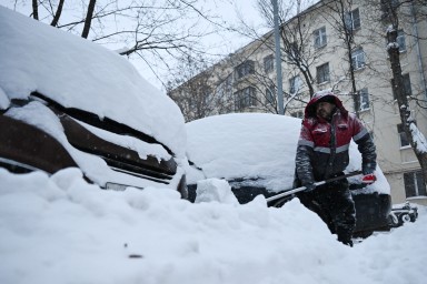 Сугробы в Москве побьют исторический рекорд по высоте, превысив 65 сантиметров