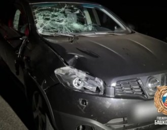 В Башкирии под колесами иномарки погиб пешеход