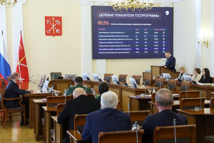 Александр Беглов: Уличная преступность в Петербурге за 2025 год сократилась на 19,5%, уровнем личной безопасности удовлетворены 89,5% горожан Александр Беглов: Уличная преступность в Петербурге за 2025 год сократилась на 19,5%, уровнем личной безопасности удовлетворены 89,5% горожан