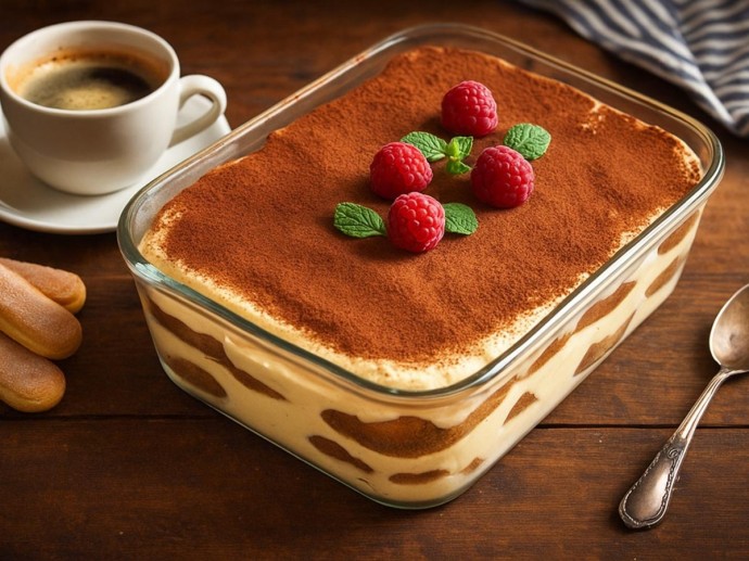 Тирамису с пандоро используют для десертов после праздников — La Cucina Italiana