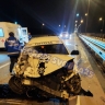 Столкновение трех автомобилей под Артёмом закончилось гибелью водителя