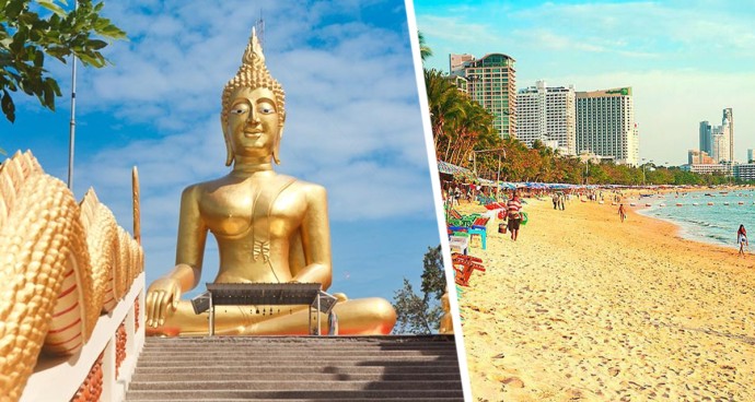 Куда пойти в Паттайе если везде траур: умиротворение на Большом Будде Куда пойти в Паттайе если везде траур: умиротворение на Большом Будде