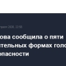 Памфилова сообщила о пяти дополнительных формах голосования для безопасности