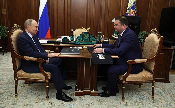 Встреча с губернатором Омской области Виталием Хоценко
