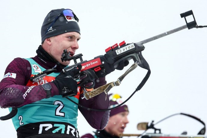 Корнев победил в гонке преследования на чемпионате России по биатлону