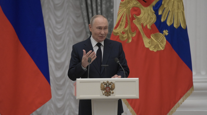 В Екатерининском зале Кремля Путин вручил премии молодым деятелям культуры