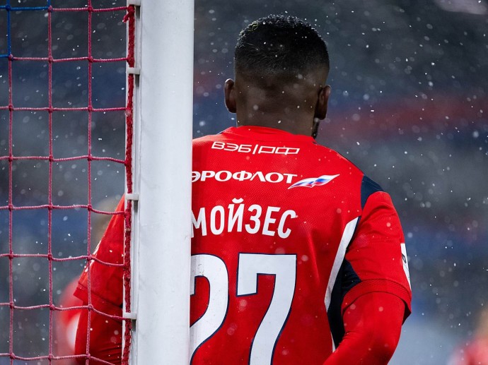 Тренер ЦСКА Челестини: «Мойзес нам нужен на поле»