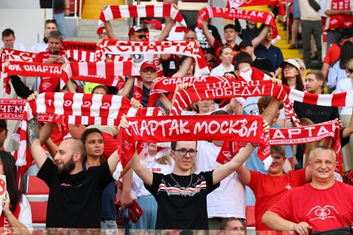«Спартак» сыграл вничью в выездном матче чемпионата России по футболу