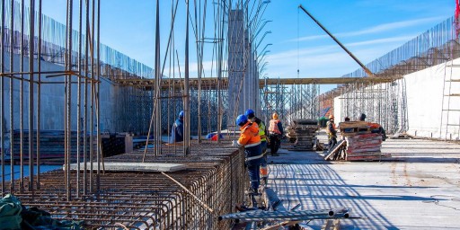 Стартовало устройство фундамента подпорной стены съезда с будущего путепровода через пути МЦД-2