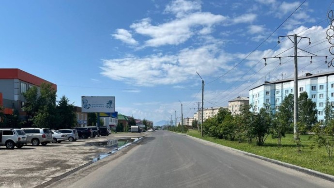 В Северобайкальске идёт ремонт двух проспектов