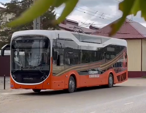 В Саранске тестируют новый троллейбус «Синара-6254» с автономным ходом
