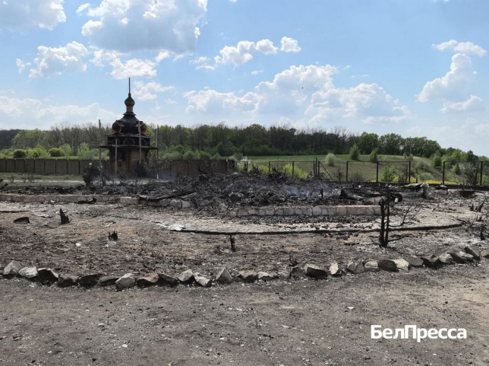 Сгоревший храмовый комплекс в Валуйском округе восстановят через несколько лет