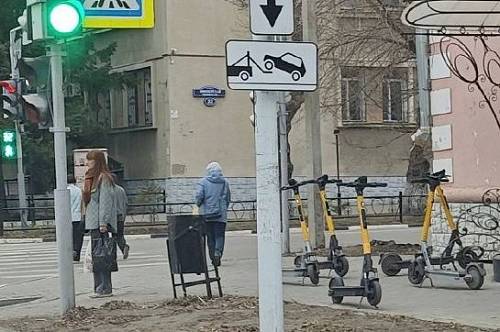 В центре Благовещенска запретили движение электросамокатов