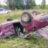 44-летний мужчина погиб в перевернувшейся легковушке в Башкирии