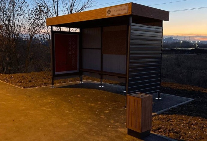 Новые остановочные павильоны появились на улице Новосёлов в Пензе Новые остановочные павильоны появились на улице Новосёлов в Пензе