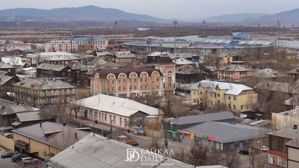 В Улан-Удэ днём небольшой мокрый снег