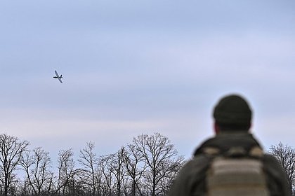 В российском регионе беспилотник со взрывчаткой упал на дорогу