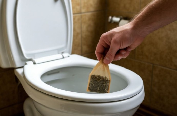 Бросьте чайный пакетик в унитаз — результат вас удивит, совет от горничной