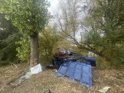 Водитель "семёрки" погиб после наезда на дерево