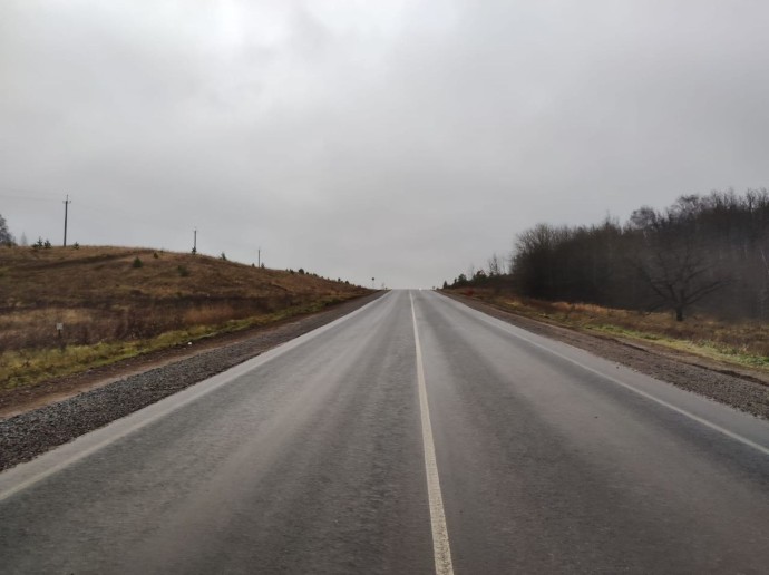 В Башкирии отремонтировали 5 км дороги около Новобалтачево