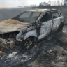 Под Магнитогорском сгорел автомобиль