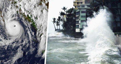 На Пхукете объявлена тревога из-за наводнений, оползней и сильных волн