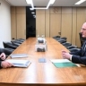 Дмитрий Чернышенко провёл рабочую встречу с губернатором Омской области Виталием Хоценко