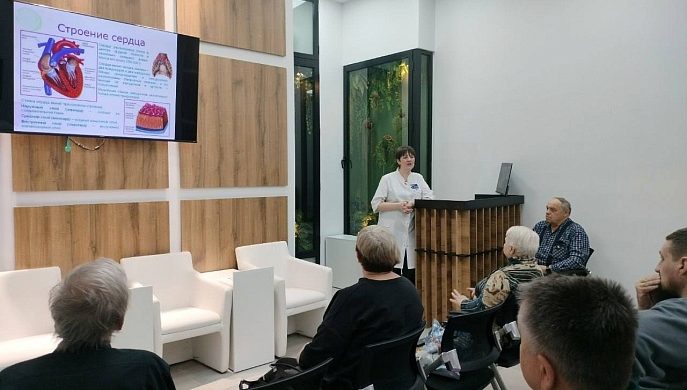В тульском кардиодиспансере пациентов учат дышать по системе «4х4х4» для здоровья сердца