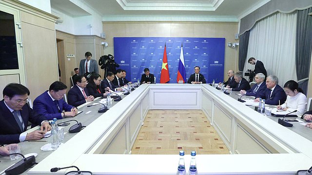 Состоялась встреча Председателя Государственной Думы с Премьер-министром Республики Вьетнам