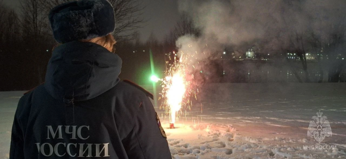 В Великом Новгороде перечислили разрешенные площадки для запуска фейерверков
