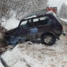 «Ниву» занесло в Турочакском районе, пострадала 18-летняя девушка