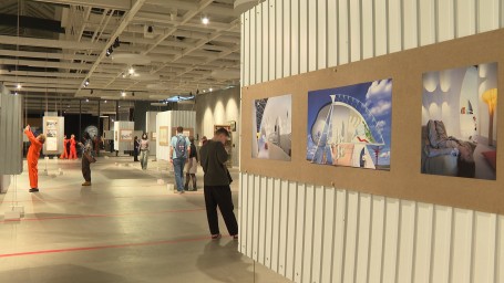 Выставочный центр «Манеж» стал площадкой для пространственных экспериментов: в Петербурге открылся фестиваль «Архитектон»