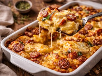 Камамбер в гратене усиливает вкус картофеля при запекании — ouest-france