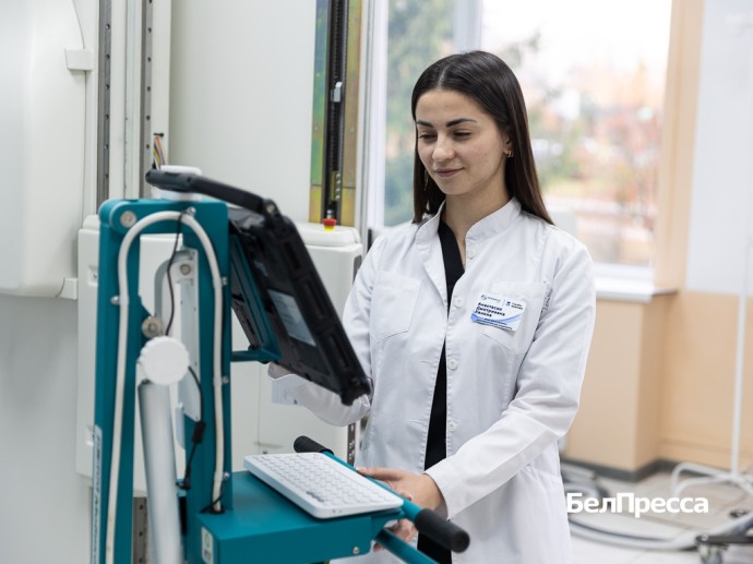 Базируется на анатомии. Почему молодой специалист Яковлевской ЦРБ выбрала рентгенологию