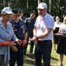 В Касторенском районе заложили памятную аллею из сосен
