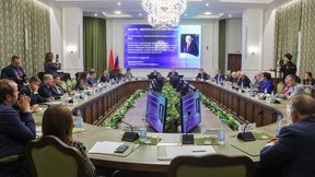 Дмитрий Чернышенко выступил на форсайт-сессии в сфере искусственного интеллекта в Минске