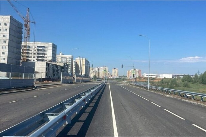 В Чебоксарах запущено движение по новой дороге