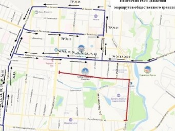 6 мая в Саранске изменится схема движения ряда маршрутов общественного транспорта